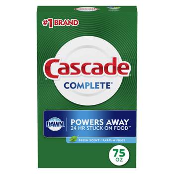 Cascade Fresh Scent Powder Dishwasher Detergent - 75oz