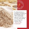 PuroRaw Sorghum Flour 2lb — Gluten Free Jowar Flour for Baking, All Natural Sweet White Sorghum Flour, Whole Grain, Non-GMO, Batch Tested - 4 of 4