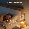 FAAYFIAN Adjustable Candle Warmer Lamp with Timer,Wood Base Metal Shade,Birthday Gifts for Women Mom - 4 of 4