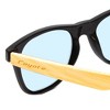 Coyote Eyewear Woodie Reading OR Blue Light Glasses Matte Black Bamboo Wood - 4 of 4