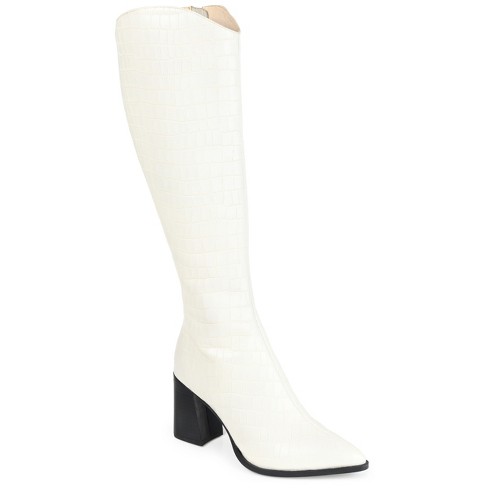 Target womens hotsell white boots