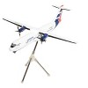 ATR 72-200 Commercial Aircraft "Cubana de Aviacion" (CU-T1548) White with Red and Blue Tail 1/200 Diecast Model by GeminiJets - 4 of 4