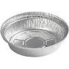 Ruthy’s Outlet Round aluminum foil pans Disposable Tray Containers for Storing, Baking, Meal Prep & Reheating | Freezer & Oven Safe, Recyclable - 2 of 2