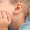 Girls' Sparkle Star Screw Back Sterling Silver Earrings - In Season Jewelry - 3 of 4