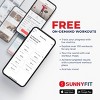 Sunny Health & Fitness Air+ Magnetic Rowing Machine with Exclusive SunnyFit® App and Smart Bluetooth Connectivity - SF-RW520008 - 3 of 4