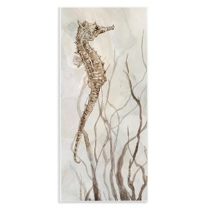Stupell Industries Vigilant Seahorse Ocean Wildlife Wall Plaque Art - 1 of 4