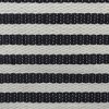 Design Imports Paper Bin Pinstripe Black Round Large 20X15X15 - 2 of 4