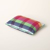 Plaid Throw Pillow Red/Pink/Green/Blue - kate spade new york x Target - 2 of 3