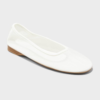 Women's Mel Sheer Mesh Ballet Flats with Memory Foam Insole - A New Day™