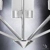 Urban Ambiance Luxury Contemporary Chandelier,  23"H x 27.375"W,  Polished Chrome Finish, UHP2300 - 4 of 4