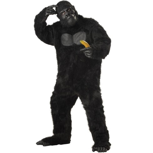 California Costumes Gorilla Men's Costume, One Size, Black