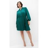 Women's Plus Size Hallie Mini Dress - jade | CITY CHIC - 4 of 4