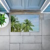 Stupell Industries Tropical Palms Overlooking Ocean Printed Outdoor Door Mat, design by Seven Trees Design, 18"x30" - 3 of 4