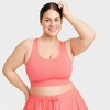 Women's Seamless Medium Support Racerback Sports Bra - All In Motion™ - 3 of 3