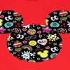 Boys' - Disney - Mickey And Minnie Doodles Long Sleeve Graphic T-Shirt - 2 of 4