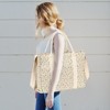 Laptop Tote Bag for Women Work 15.6 inch Canvas Shoulder Bags Computer Messenger Purse Teacher Handbag Office Briefcase - 3 of 4