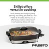 Presto Electric Skillet with Tempered Glass Lid, Nonstick Foldaway Kitchen Appliance, Electric Pot for Cooking, 16 Inch, Black - 4 of 4