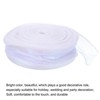 Unique Bargains Gift Wrapping Wide Sheer Wired Pastel Shimmer Iridescent Chiffon Ribbons 1 Pc - 3 of 4