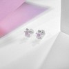 Girl's Adorable Turtle Screw Back Sterling Silver Earrings - In Season Jewelry - 4 of 4