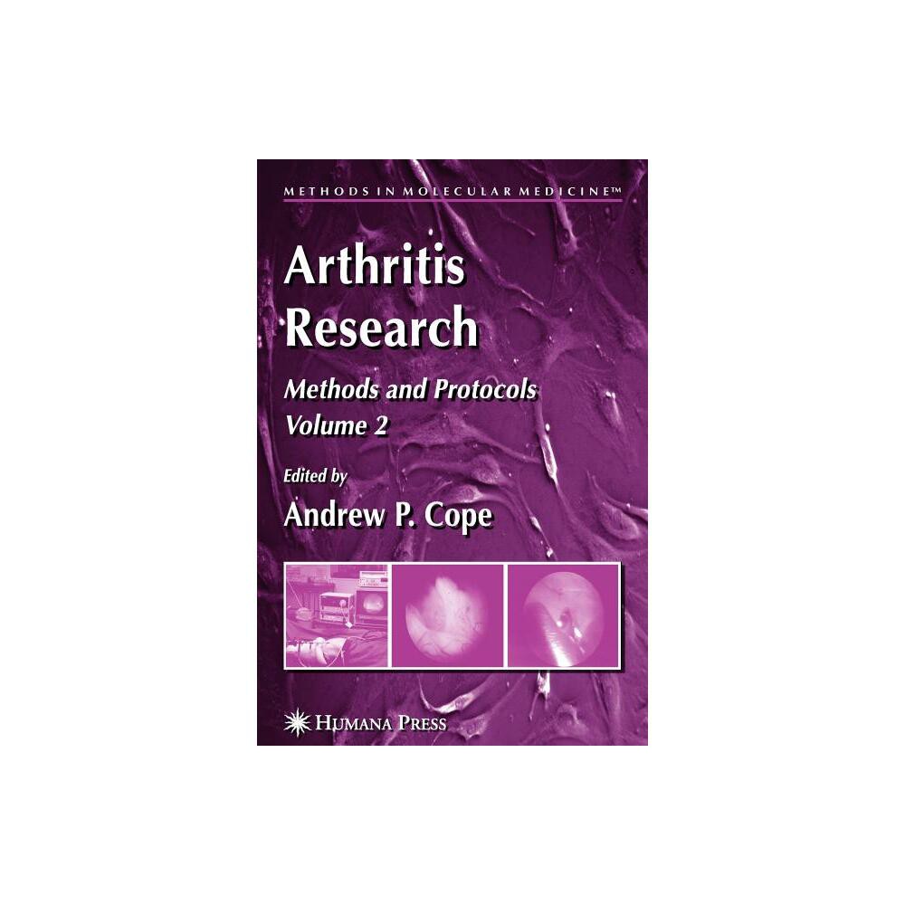 Arthritis Research - (Methods in Molecular Medicine) by Andrew P Cope (Paperback)