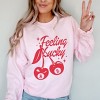 Simply Sage Market Women's Graphic Sweatshirt Feeling Lucky Cherries - 3 of 4