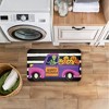 Stupell Industries Happy Halloween Skeleton Driver Printed Anti-Fatigue Floor Mat, design by Arrolynn Weiderhold, 30"x18" - 4 of 4