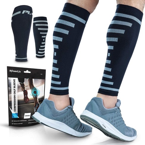 Nufabrx Pain Relieving Calf Compression Sleeve, For Men & Women