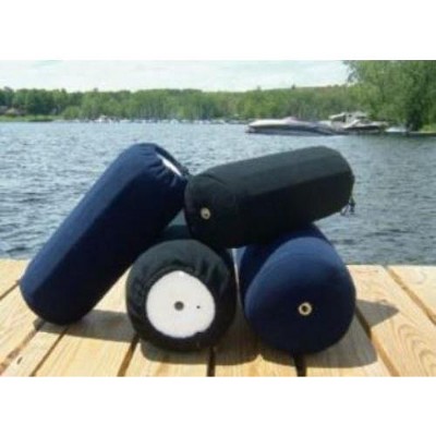 Taylor Made Large Black Boat Fender Cover for 10-1/2 Inch x 30 Inch Hull and Super Gard Series.