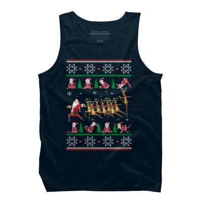 Men's Design By Humans Yoga Christmas By sophialada Tank Top