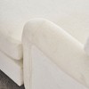 NicBex Couches for Living Room 37.4" Oversized Chaise Fabric Upholstered 1-Seater Sofa Couch Lounger Comfort Sleeper Sofa with Solid Wood Legs - 4 of 4