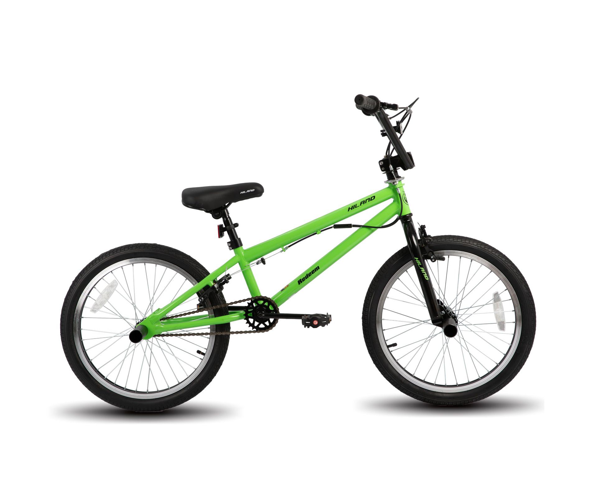 20 Inch Kids BMX Bike for Boy Girl, Green