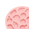 Unique Bargains Candy Making Moulds 16-Cavity Round Candy Mould Hand Wash 4.84"x0.43" 1 Pc - 4 of 4