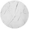 Pia Marble Coffee Table - White Marble/Black - Safavieh - 4 of 4