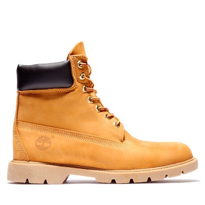 landbouw als je kunt Leugen Timberland Men's Classic 6-inch Waterproof Boots, Wheat Nubuck, 7 : Target