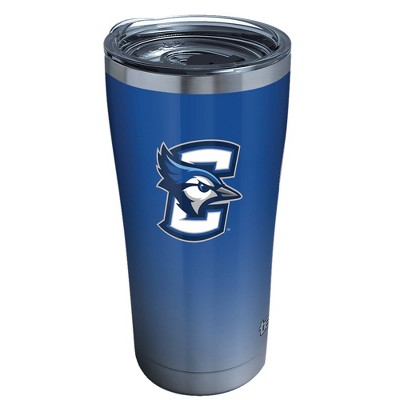 NCAA Creighton Bluejays 20oz Ombre Stainless Steel Tumbler with Lid