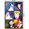 Trends International Disney Villains - Grid Framed Wall Poster Prints - 3 of 4