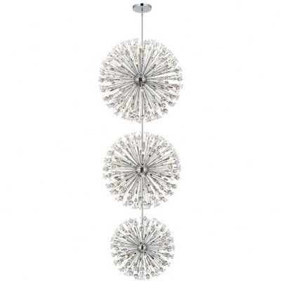 Elegant Lighting Vera 100 - Light Chandelier in  Chrome