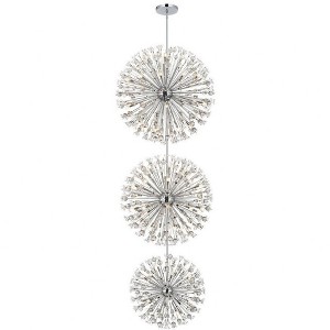 Elegant Lighting Vera 100 - Light Chandelier in  Chrome - 1 of 4
