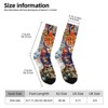 Kitty Cat Women Printed Crew Socks Funny Funky Socks Soft Polyester Novelty Gifts for Artists Men - 2 of 4