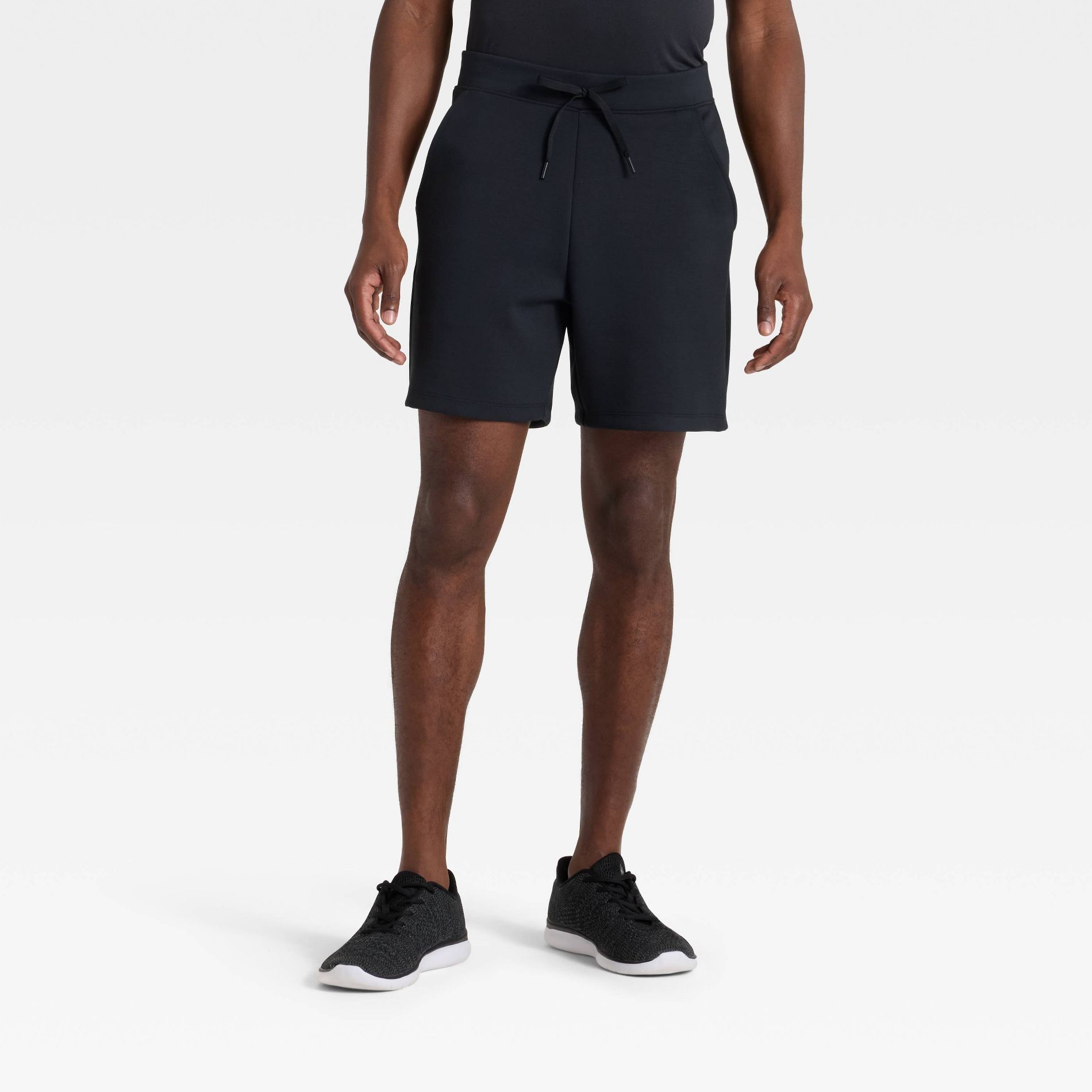Men's Sleek Spacer Shorts - All In Motion™ Black M