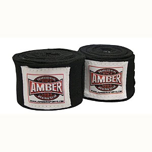 Amber Fight Gear Junior Elastic 120 Inch Handwraps, Safe, Breathable, Secure Fit for Boxing, Kickboxing, Muay Thai, and Martial Arts - 1 of 4