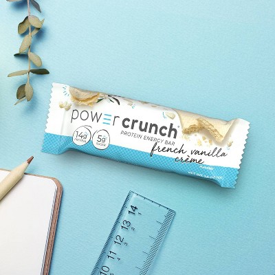 Power Crunch Wafer 14g Protein Energy Bar - French Vanilla Cream - 5pk_1