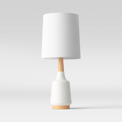 Large Ceramic Table Lamp (Includes LED Light Bulb) Cream - Project 62™