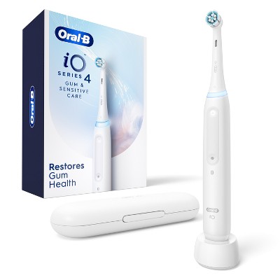 Oral-b Io4 Gum & Sensitive Electric Toothbrush - White : Target