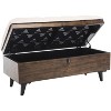 Liam Tufted Cocktail Ottoman - OTT6400 - Safavieh - 3 of 4