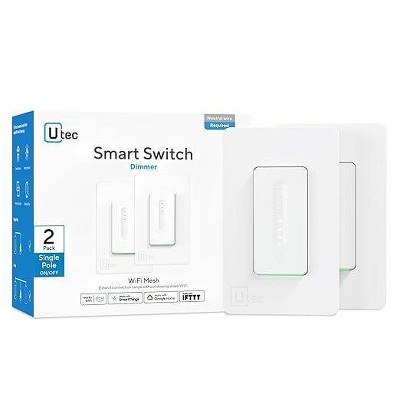 ULTRALOQ 2pk WiFi Mesh Smart Switch