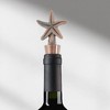 Unique Bargains Starfish Wine Stopper Aluminum Alloy TPR Bronze Black 4.09"x1.50"x0.83" 1 Pc - 2 of 3