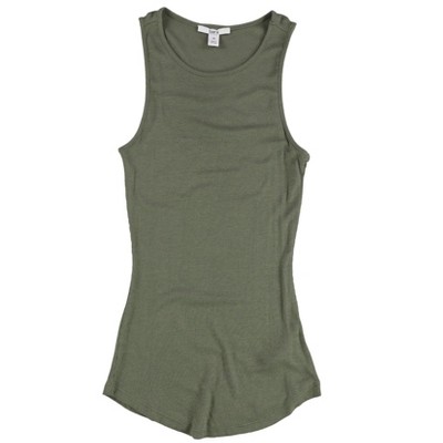bar III Womens Ribbed Tank Top