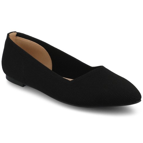 Journee Women's Minnah Knit Dress Flats - image 1 of 4