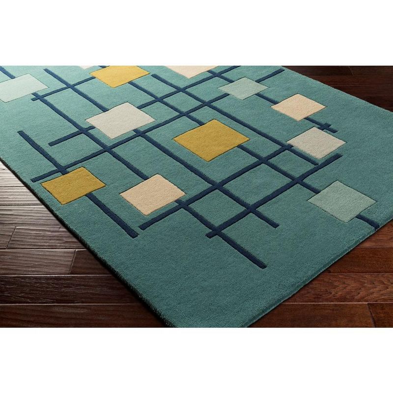 Mark & Day Charlo Tufted Indoor Area Rugs Teal, 5 of 9